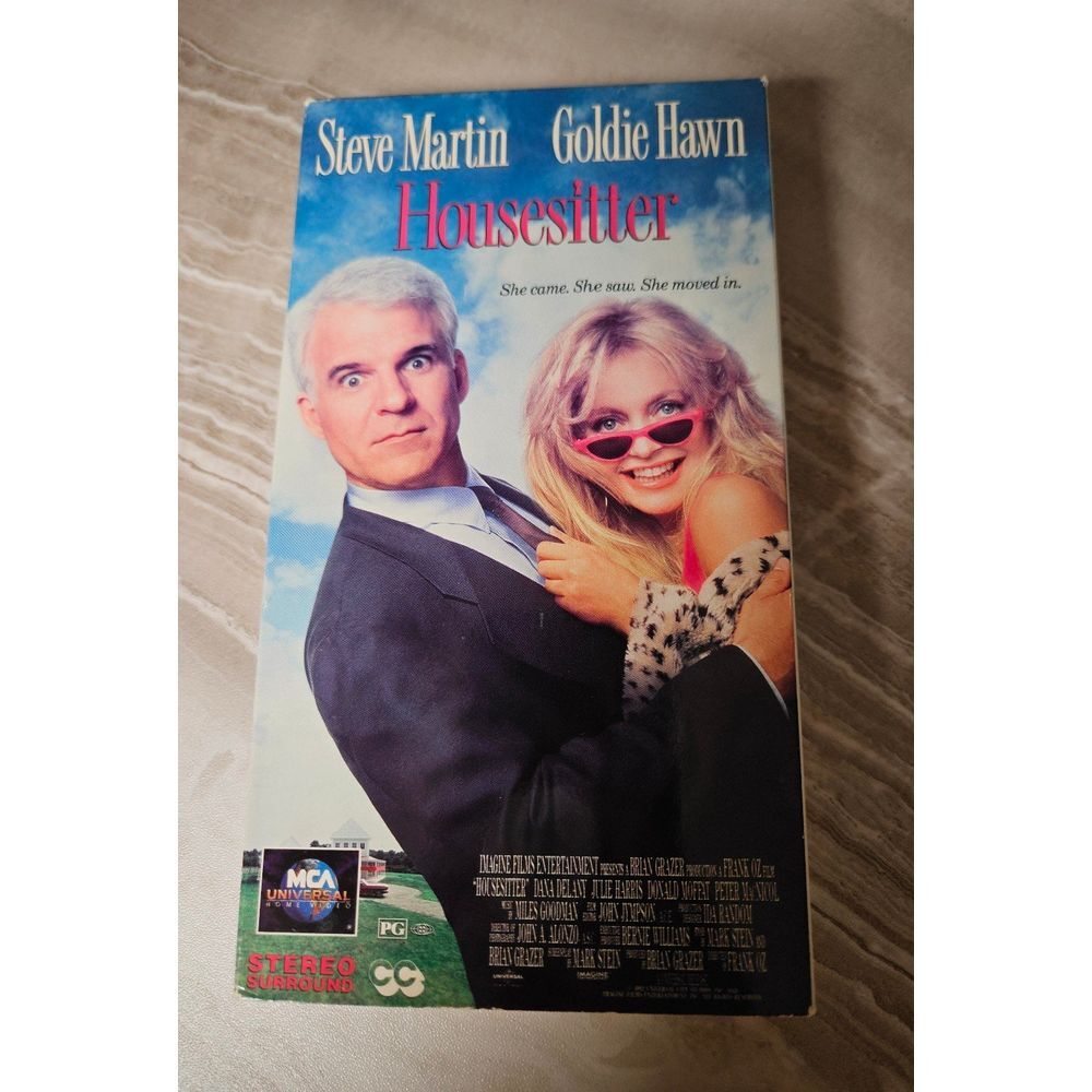 Housesitter Movie VHS